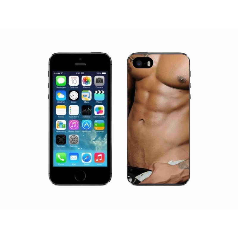 Gél borítás mmCase iPhone SE (2016) - szexi férfi
