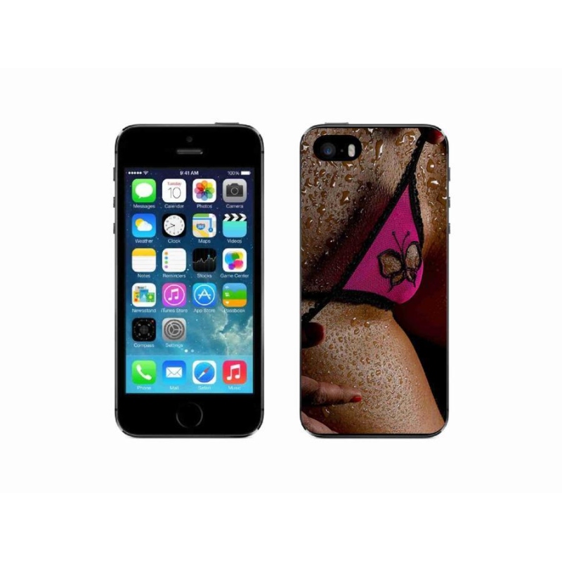 Gél borító mmCase iPhone SE (2016) - szexi nőhöz