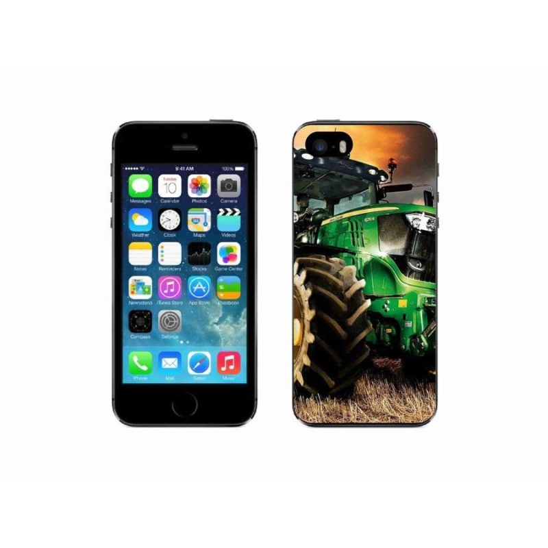 Zselés borítás mmCase iPhone SE (2016) - traktortok