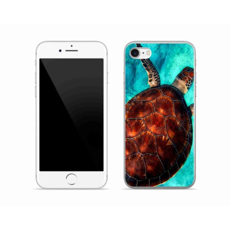 Zselés borítás mmCase iPhone SE (2020) - teknősbéka