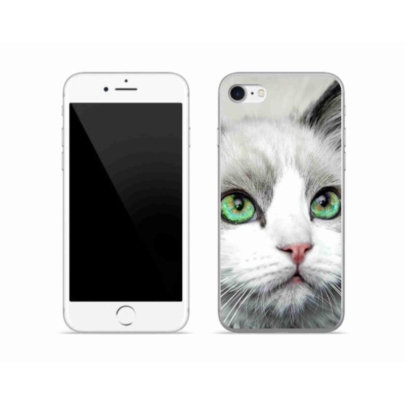 Zselés borítás mmCase iPhone SE (2022) - macska nézet