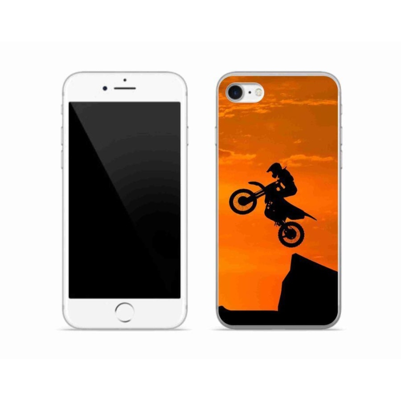 Zselés borítás mmCase iPhone SE (2022) - motocross