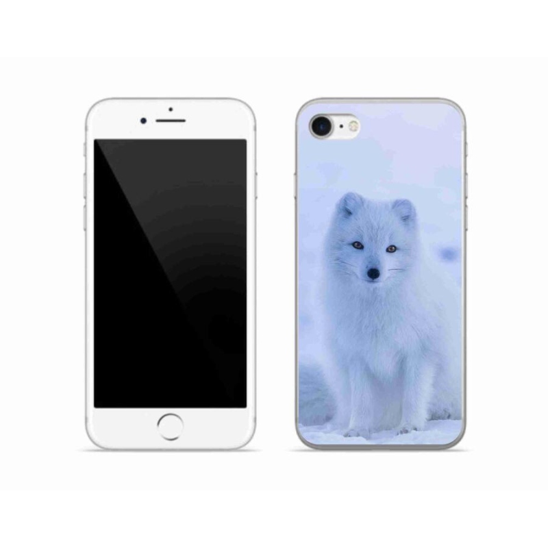 Zselés borítás mmCase iPhone SE (2022) - polár róka