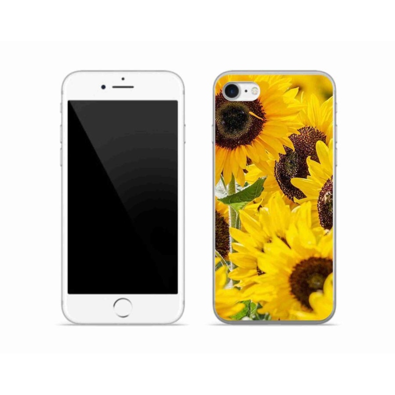 Zselés borítás mmCase iPhone SE (2022) - Napraforgó