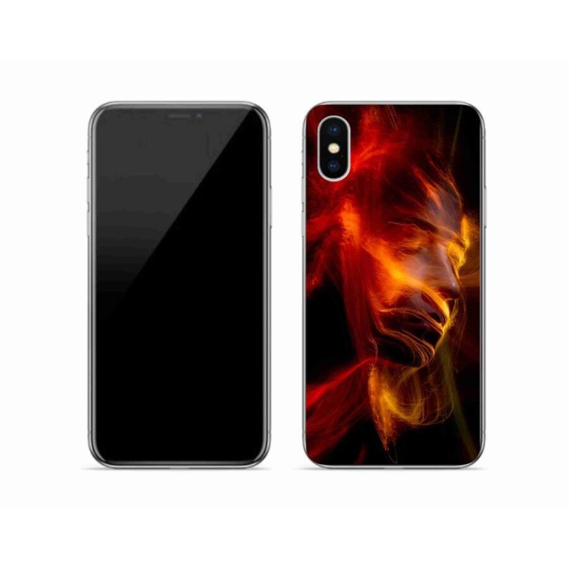 Gél borítás mmCase iPhone X készülékhez - absztrakt 18