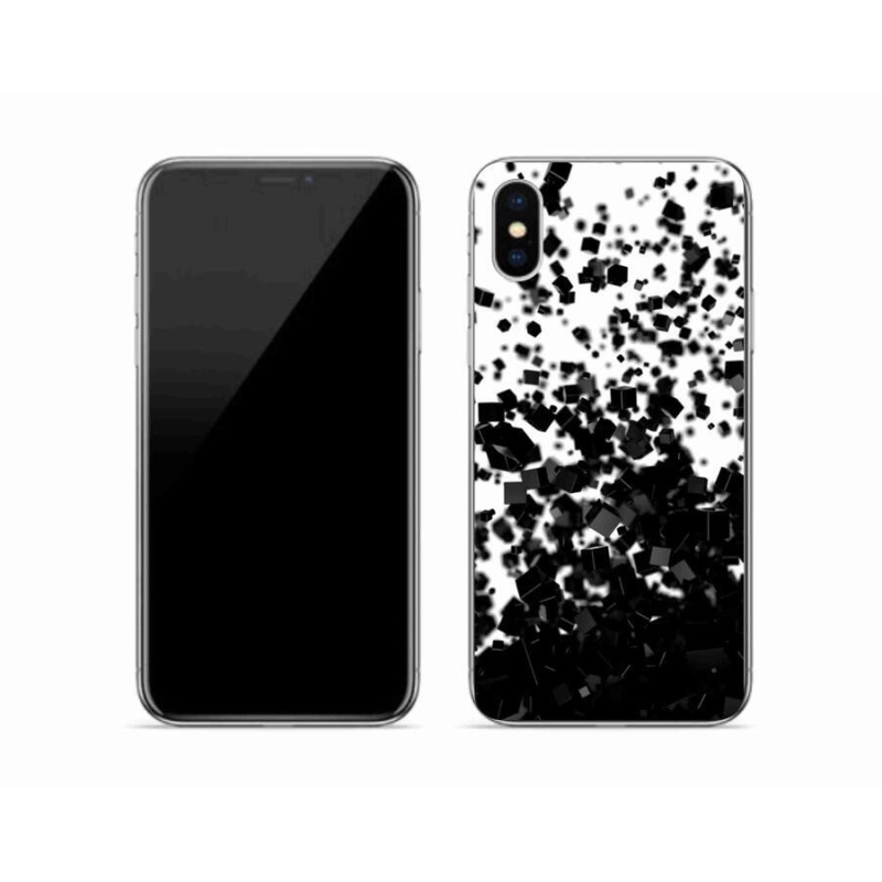 Gél borítás mmCase iPhone X készülékhez - absztrakt minta 1