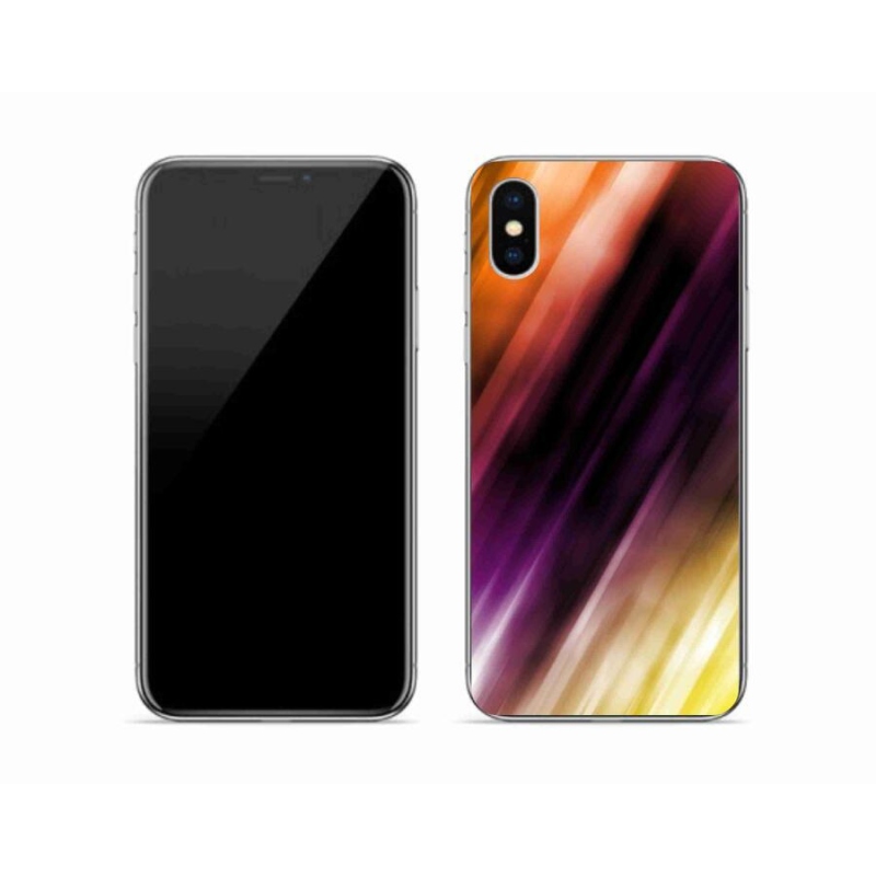 Gél borítás mmCase iPhone X készülékhez - absztrakt minta 5