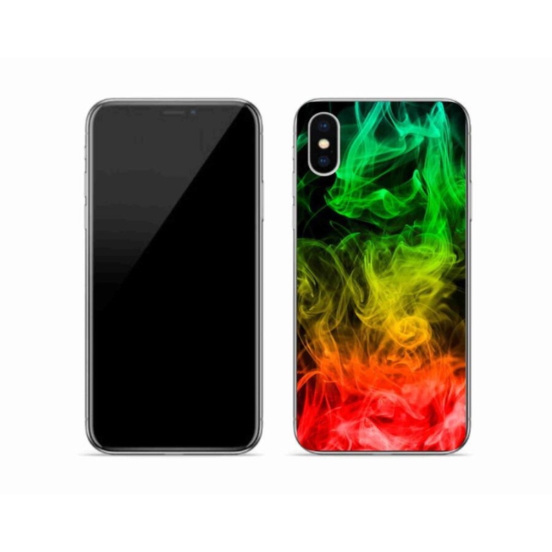 Gél borítás mmCase iPhone X készülékhez - absztrakt minta 7