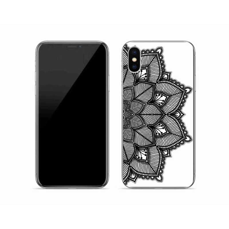 Gél borítás mmCase iPhone X készülékhez - mandala