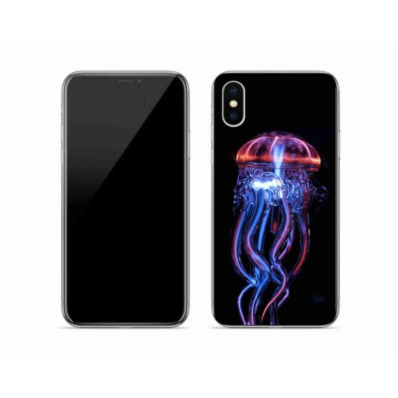 Gél borítás mmCase iPhone X készülékhez - medúza
