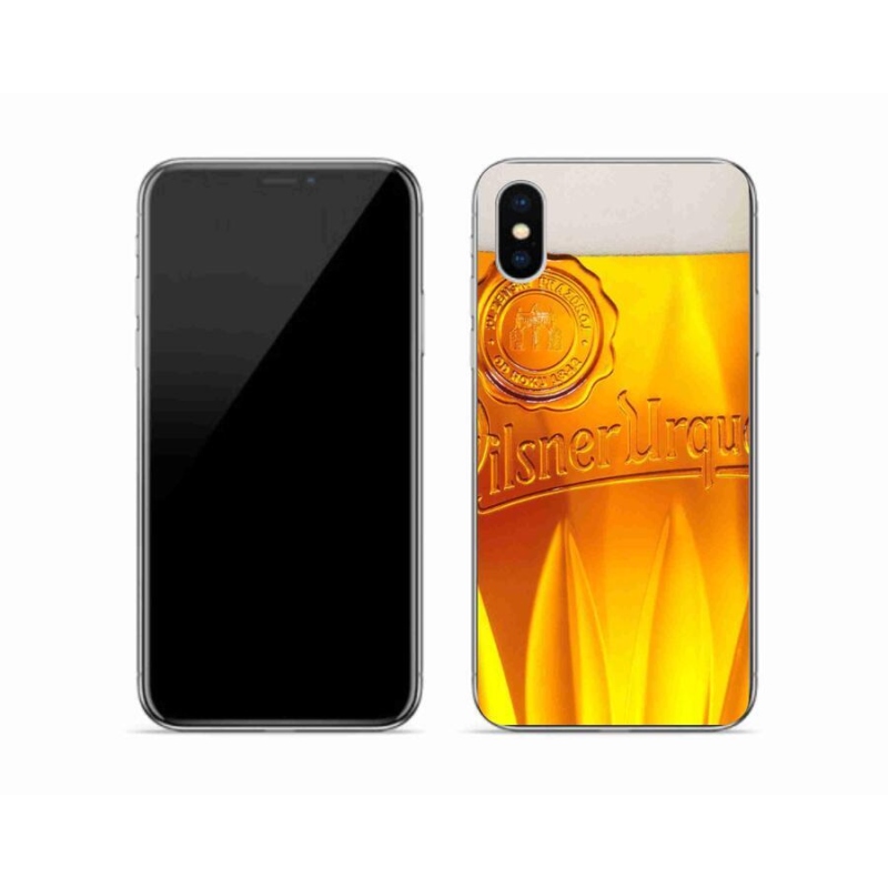 Gél borítás mmCase iPhone X készülékhez - sör