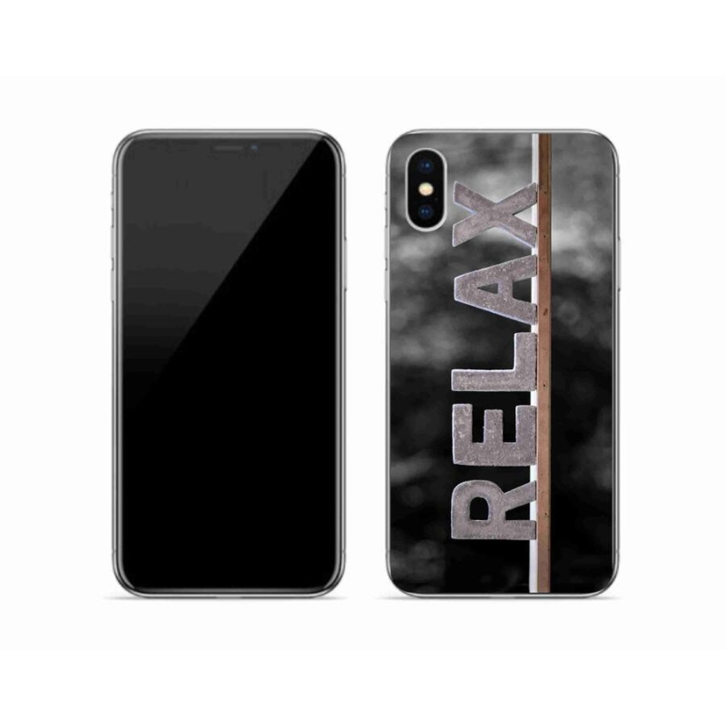Gél borítás mmCase iPhone X készülékhez - relax 1