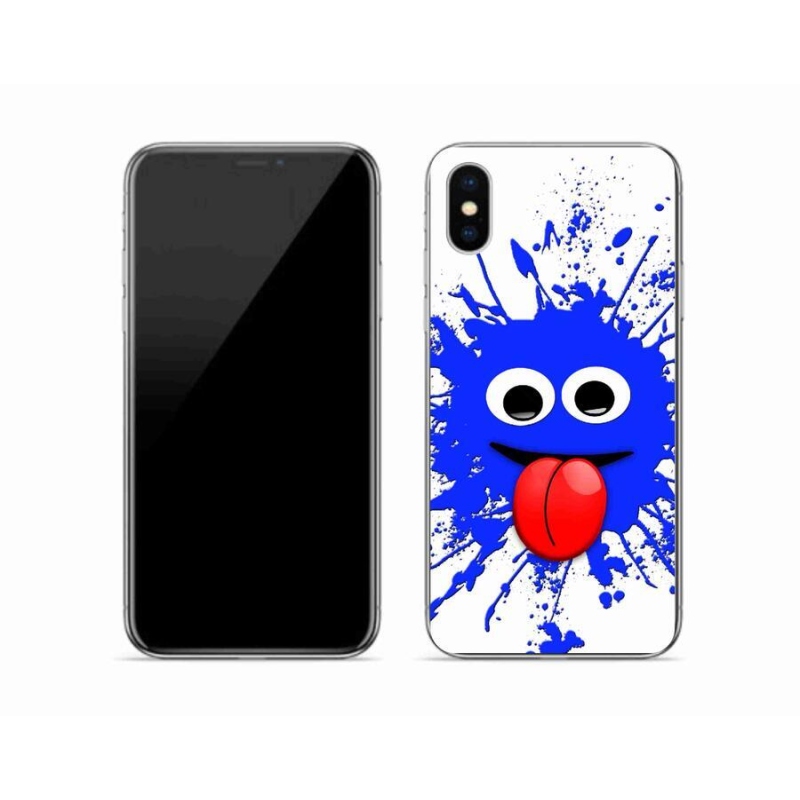 Gél borítás mmCase iPhone X készülékhez - szellem