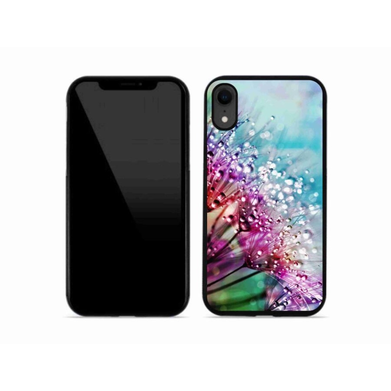 Gél borítás mmCase iPhone XR készülékhez - színes virágok