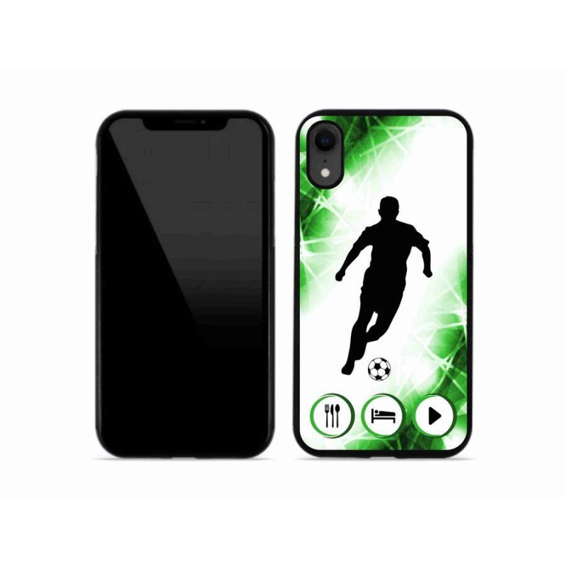 Gél borítás mmCase iPhone XR készülékhez - focista