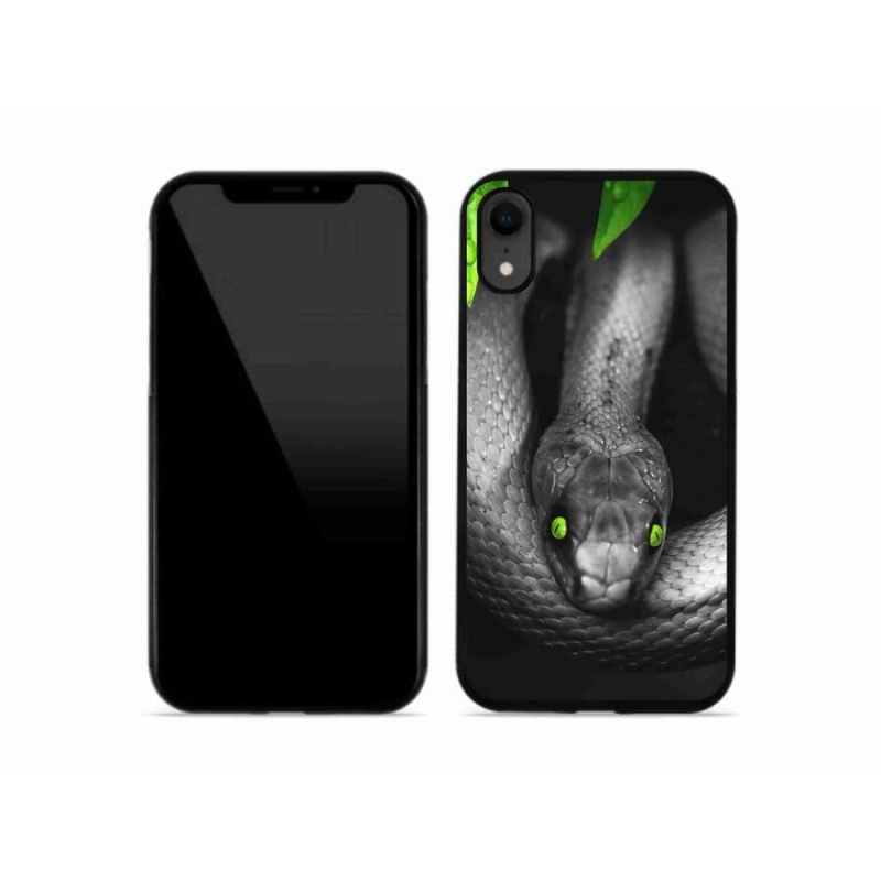 Zselés borítás mmCase iPhone XR készülékhez - kígyó