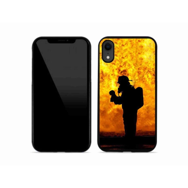 Gél borítás mmCase iPhone XR készülékhez - tűzoltó