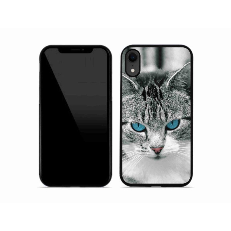 Zselés borítás mmCase iPhone XR készülékhez - macska nézet 1