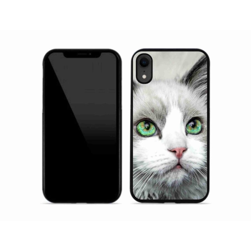 Zselés borítás mmCase iPhone XR készülékhez - macska nézet
