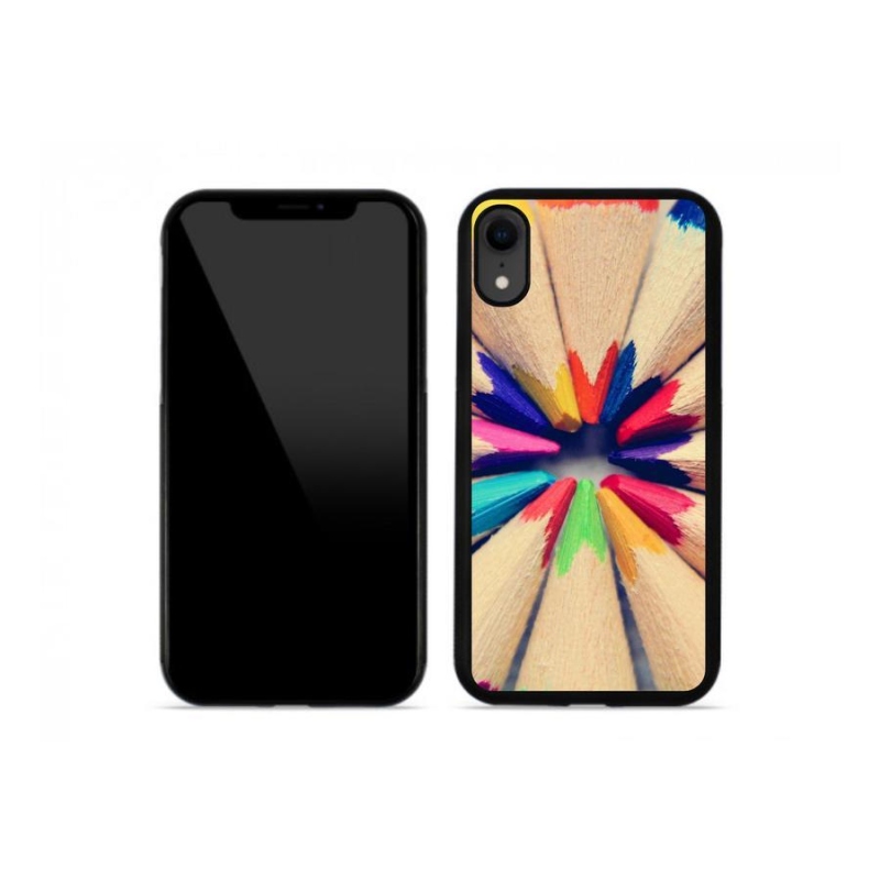 Zselés borítás mmCase iPhone XR készülékhez - zsírkréták