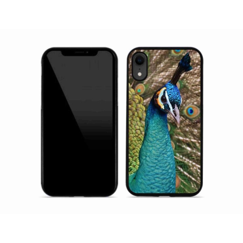 Zselés borítás mmCase iPhone XR készülékhez - páva