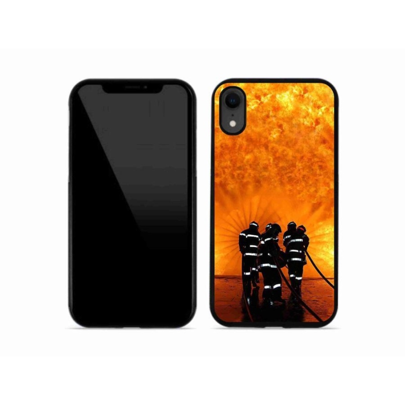 Gél borítás mmCase iPhone XR készülékhez - tűz