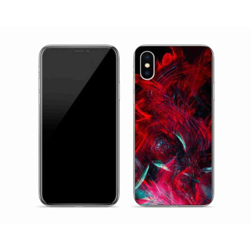 Gél borítás mmCase iPhone XS készülékhez - absztrakt 16