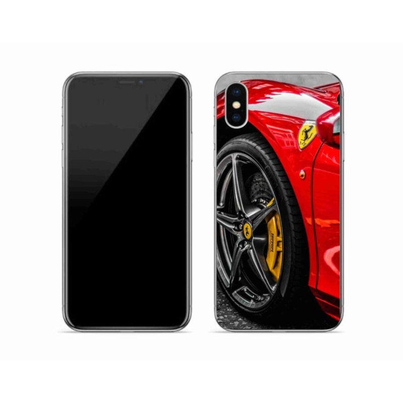 Zselés borítás mmCase iPhone XS készülékhez - autó 1