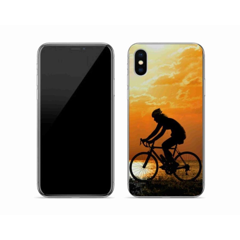 Gél borítás mmCase iPhone XS készülékhez - kerékpározás