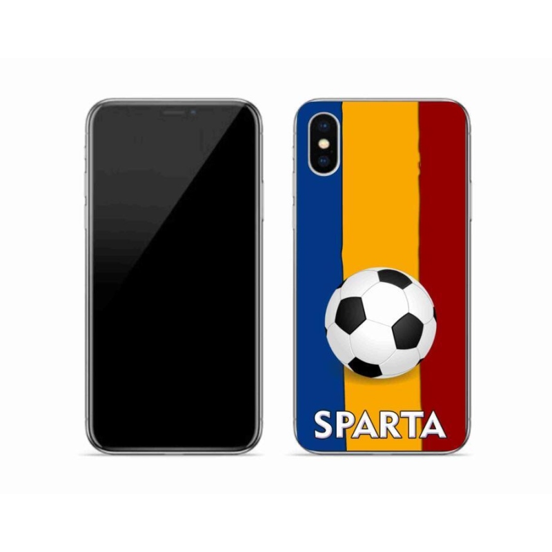 Zselés borítás mmCase iPhone XS készülékhez - futball 1