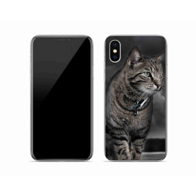 Zselés borítás mmCase iPhone XS készülékhez - macska