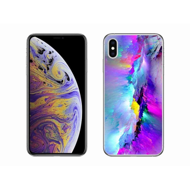 Gél borítás mmCase iPhone XS Max készülékhez - absztrakt