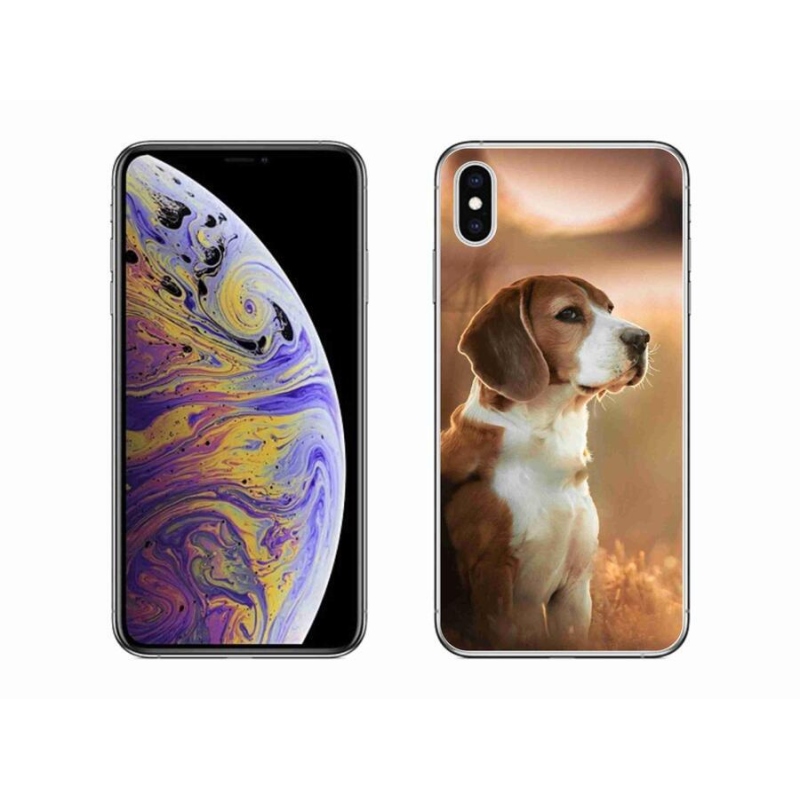 Zselés borítás mmCase iPhone XS Max készülékhez - bézs színű