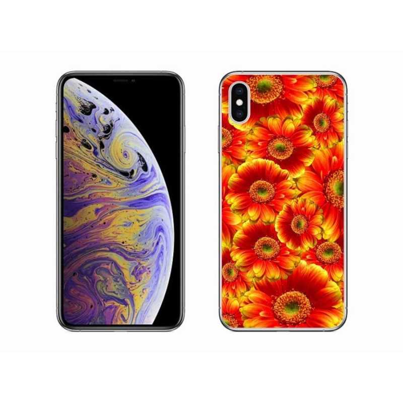 Zselés borítás mmCase iPhone XS Max készülékhez - gerbera 1