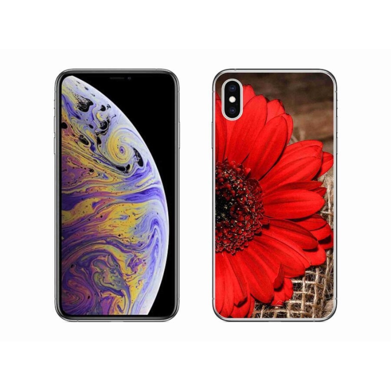 Gél borítás mmCase iPhone XS Max készülékhez - gerbera