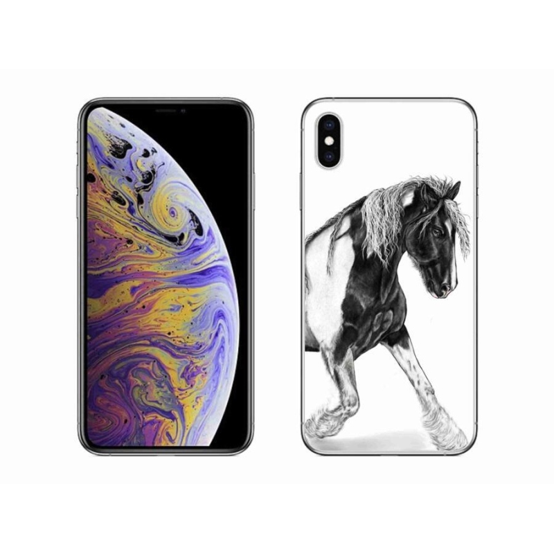 Zselés borítás mmCase iPhone XS Max készülékhez - ló