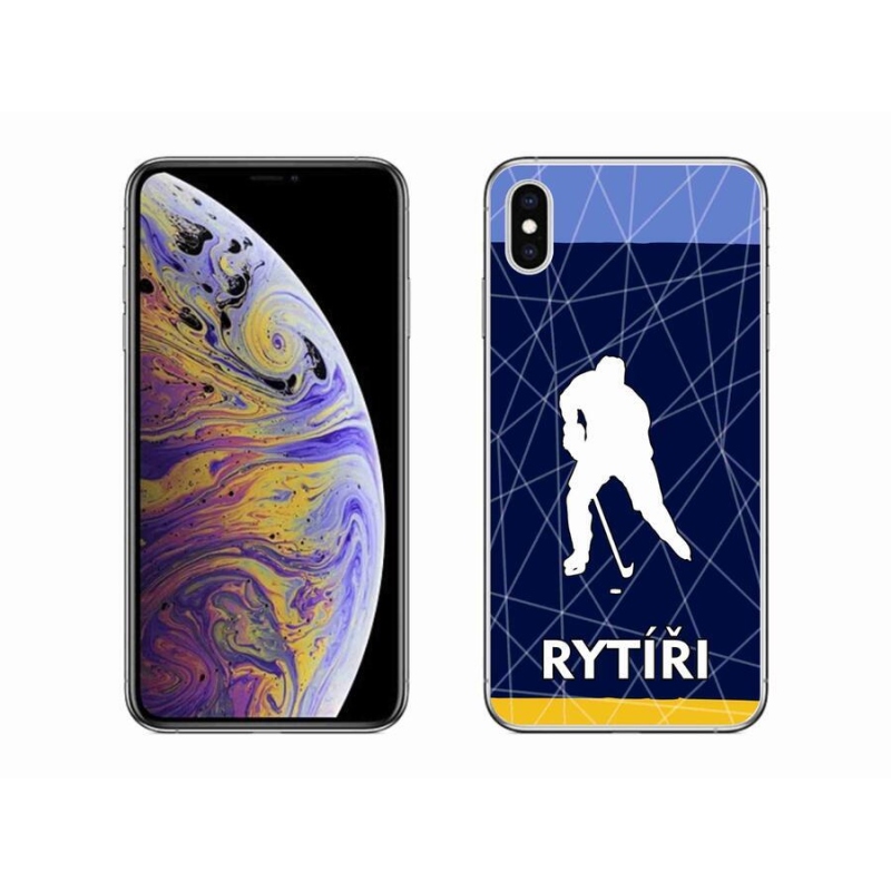 Gél borítás mmCase iPhone XS Max készülékhez - Lovagok