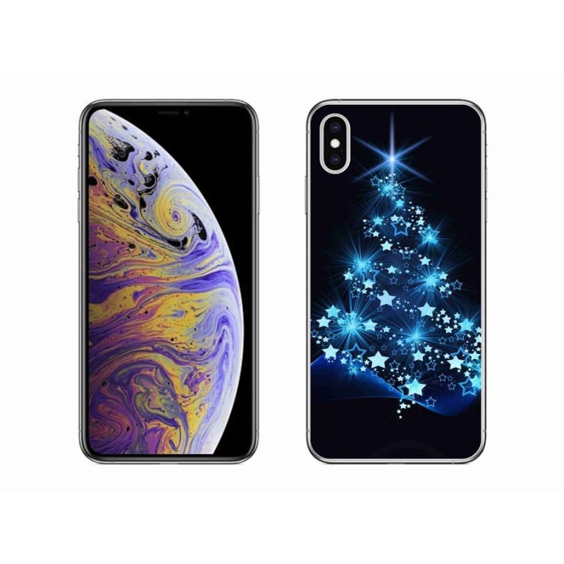 Gél borítás mmCase iPhone XS Max készülékhez - karácsonyfa