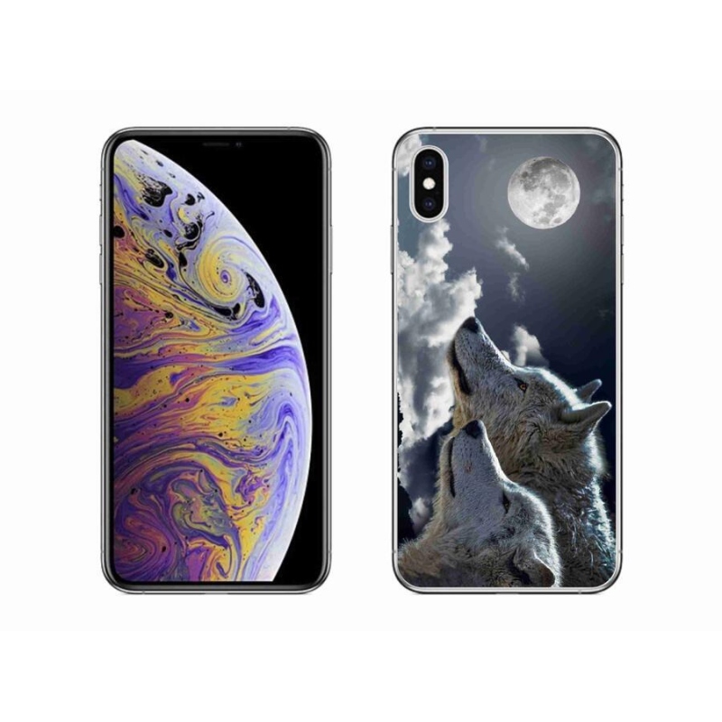 Zselés borítás mmCase iPhone XS Max készülékhez - feketék