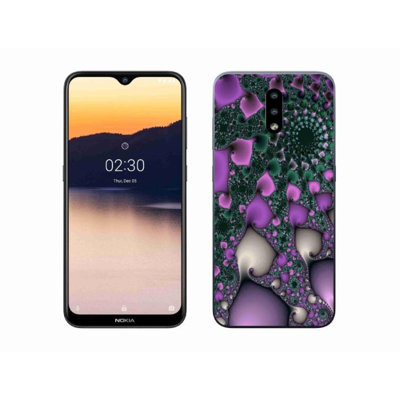 Zselés borítás mmCase a Nokia 2.3 - absztrakt 7 készülékhez