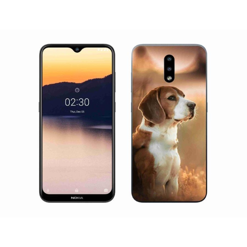Zselés tok mmCase a Nokia 2.3 készülékhez - bézs színű