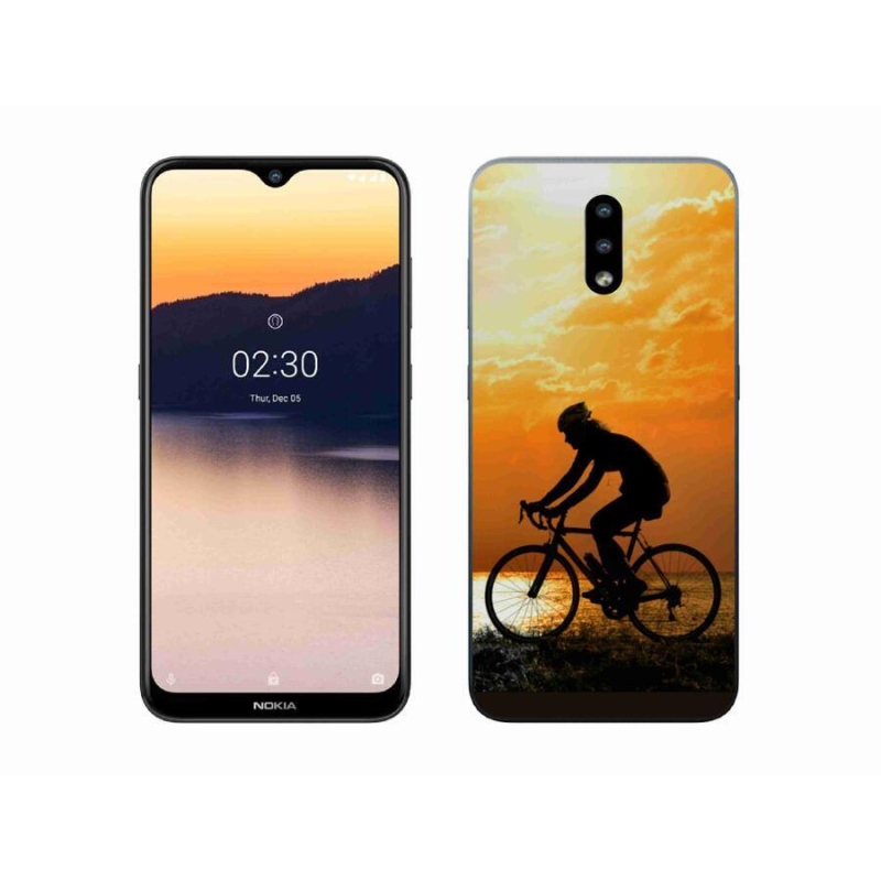 Zselés borítás mmCase a Nokia 2.3 - kerékpározás