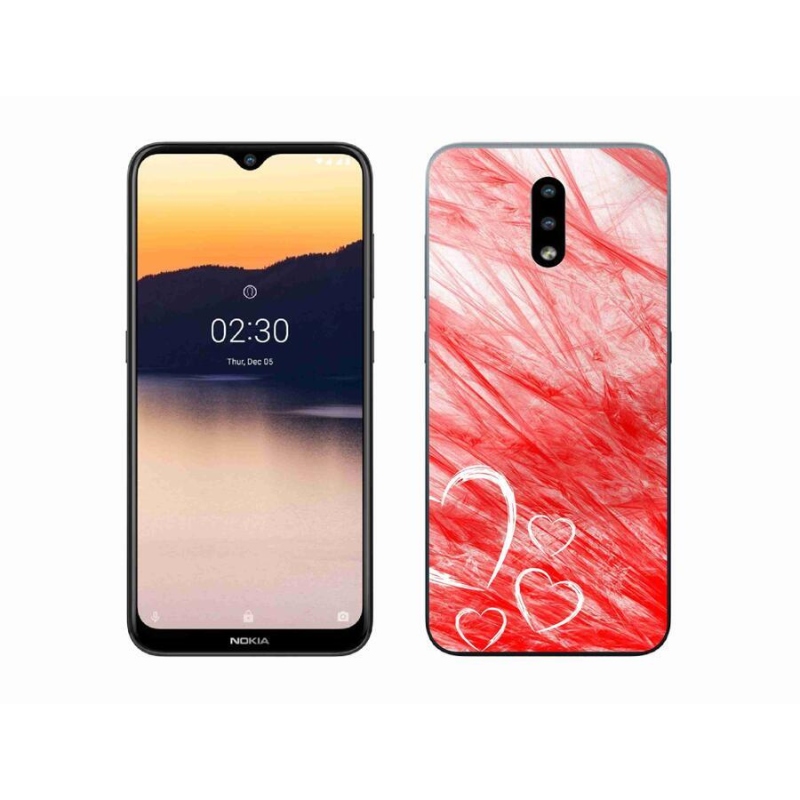 Zselés borítás mmCase a Nokia 2.3 készülékhez - szív