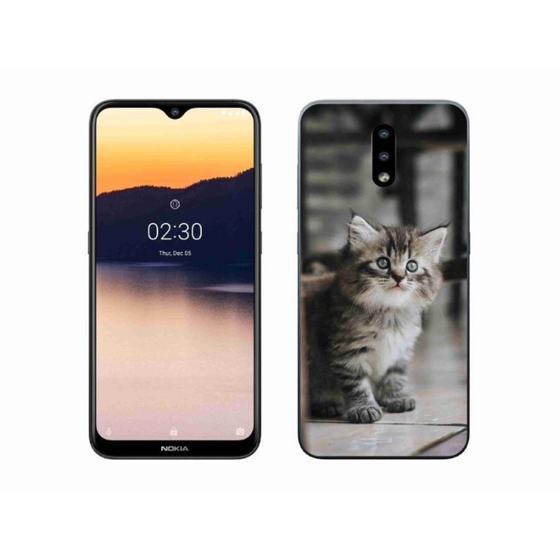 Zselés borítás mmCase a Nokia 2.3 készülékhez - cica