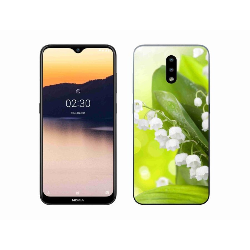 Zselés borító mmCase mobiltelefonhoz Nokia 2.3 - lily of the valley
