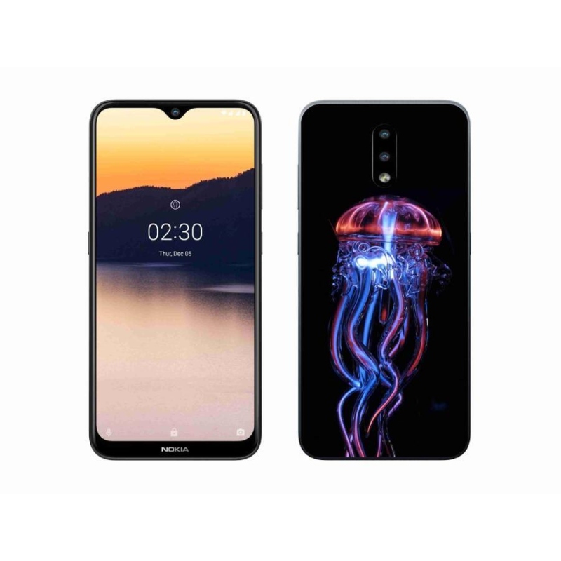 Zselés borítás mmCase a Nokia 2.3 készülékhez - medúza