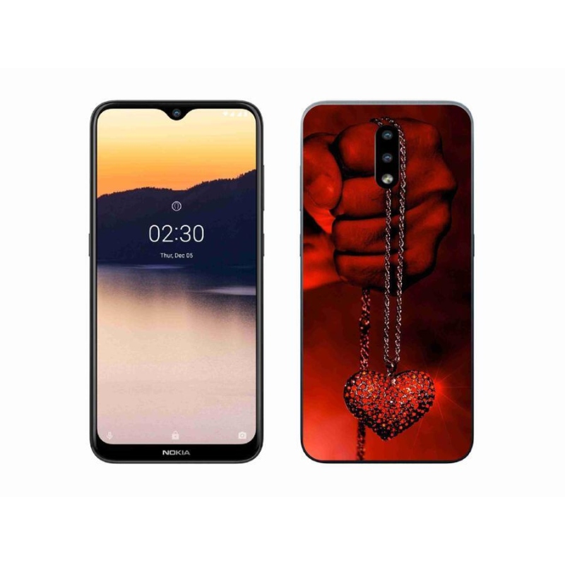 Zselés borítás mmCase a Nokia 2.3 készülékhez - nyaklánc