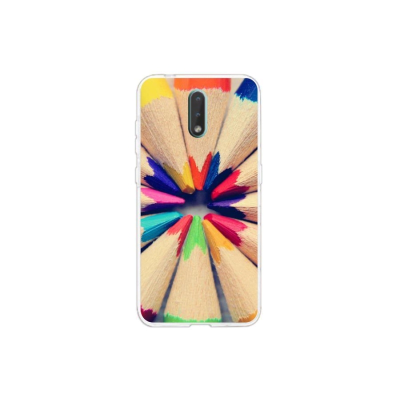 Zselés borító mmCase a Nokia 2.3 készülékhez - zsírkréták