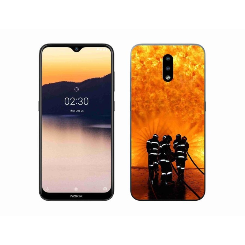 Zselés borítás mmCase a Nokia 2.3 készülékhez - tűz
