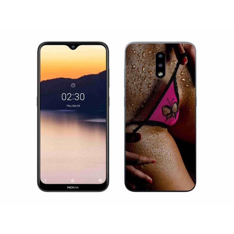 Zselés borító mmCase mobiltelefonhoz Nokia 2.3 - szexi nő